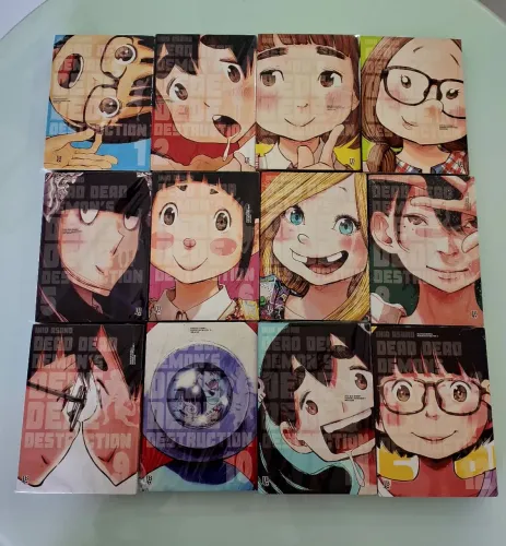 mangás Inio Asano Dead Dead Demon's De De De De Destruction coleção completa