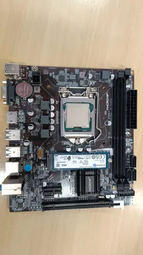 Placa Mae,SSD, Placa de video e Processador