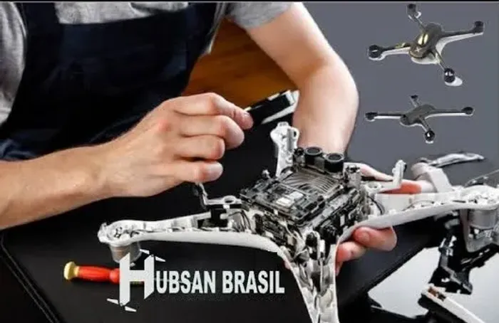 Técnico em manutenção de drones Hubsan