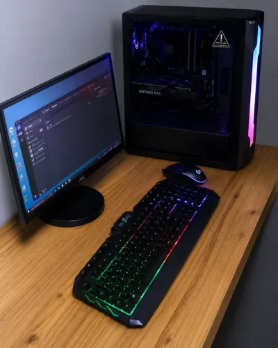 PC Gamer Ryzen 5 4600G + GTX 1050 | 16GB RAM | SSD 240GB - Roda os principais jogos!