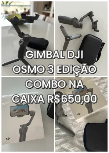 Gimbla DJI Osmo combo Edition zerado