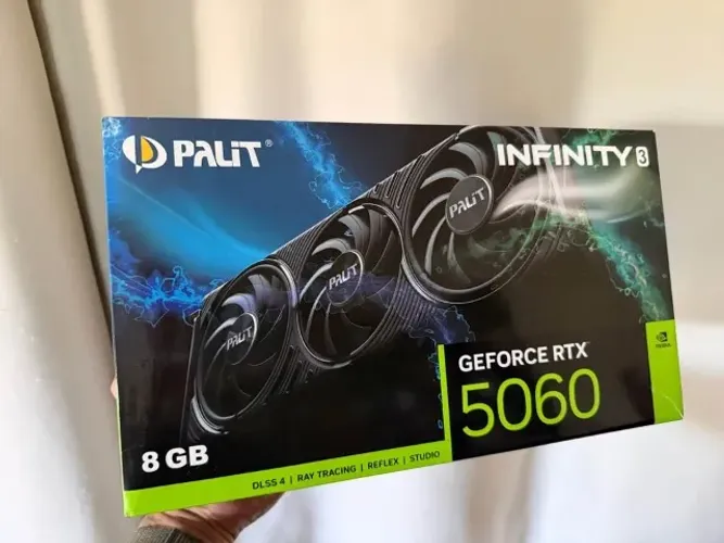 RTX 5060 8GB Palit Infinity - Zeraaa!