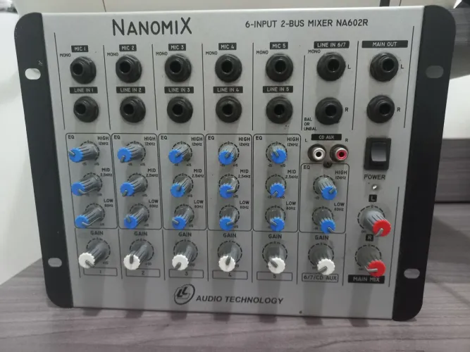 Mesa de som NANOMIX NA602R