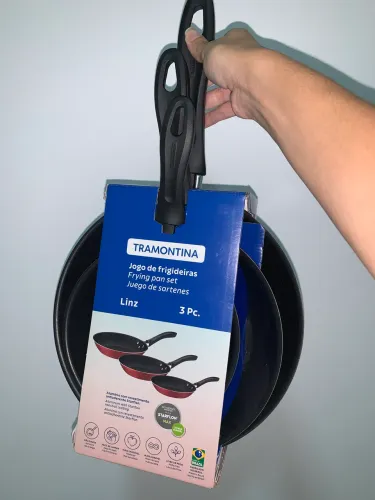Jogo de frigideiras Tramontina linz 3 peças
