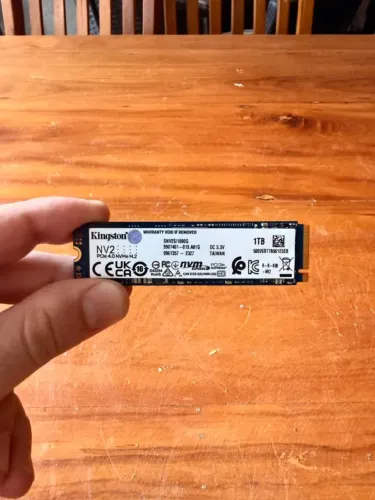 NVME 1TB KINGSTON - 3 MESES DE GARANTIA (PEGO SEU USADO NA TROCA)