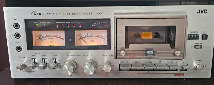 Tape Deck JVC KD-75 ( raro )