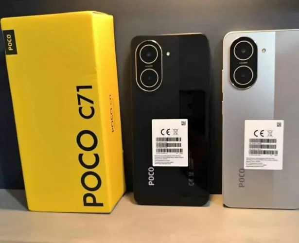 Xiaomi Poco C71 128GB/4GB RAM + Fone de Brinde - Lacrados
