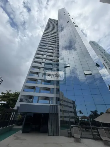 Flat com 1 dormitório à venda, 38 m² por R$ 700.000 - Boa Viagem - Recife/PE