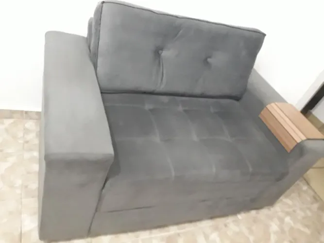 Conjunto de sofá 2 e 3 lugares semi novo