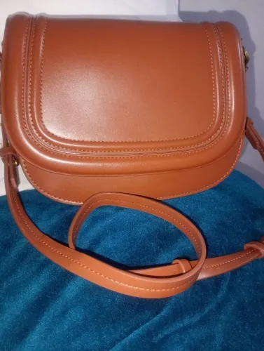 Bolsa transversal Zara marrom