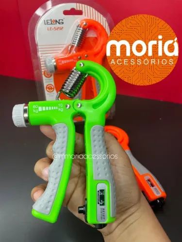 Hand Grip Fortalecedor Mola Com Ajuste 10kg A 60kg Fisioterapia Fitness