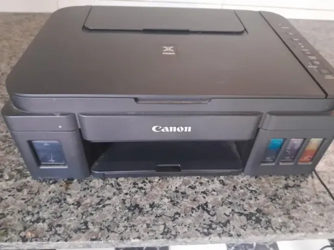 Impressora Canon, sistema de tinta original G3110 Multi Wi-Fi, cor pretaImpressora Canon