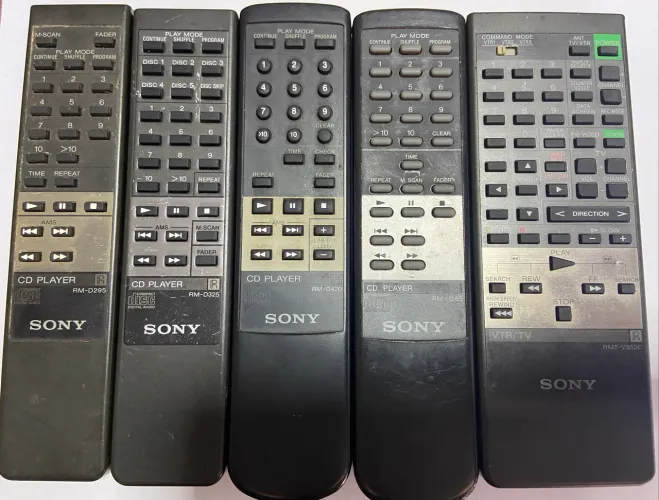 Controle remoto aparelhos som cd Sony valor unitário