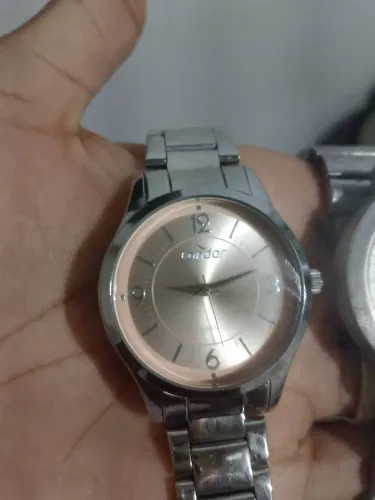 Relógio Calvin Klein cor prata e Condor cor rose ORIGINAIS 