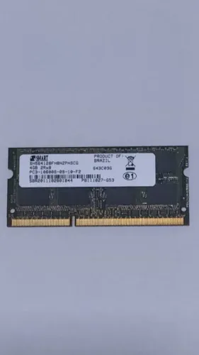 Memória RAM Notebook 4GB DDR3L 1600MHz Smart SH564128F