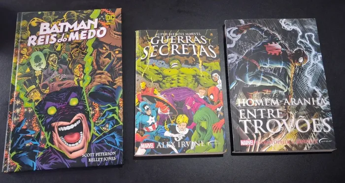 Lote Marvel e DC