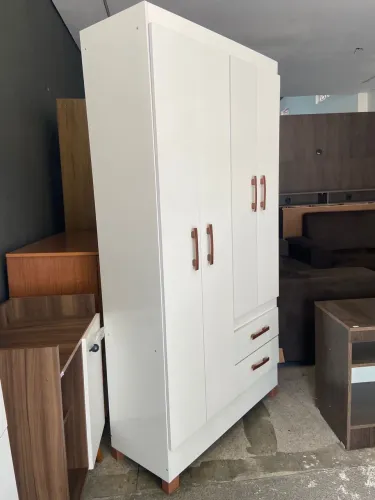 Guarda roupa solteiro 4 portas 2 gavetas! Direto da fábrica