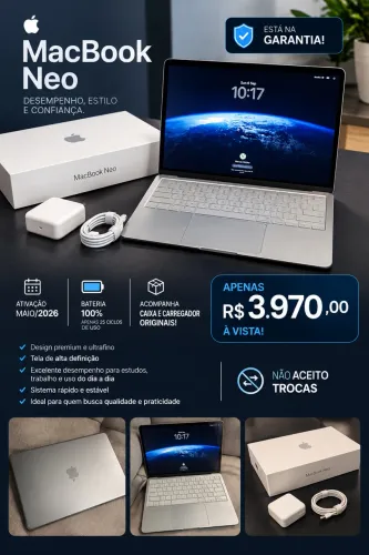 Macbook Neo Oportunidade!!!!!!
