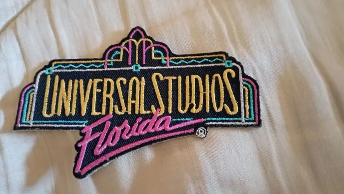 Aplique tecido importado Universal Studio Florida