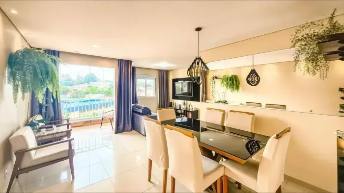 Apartamento à venda no Condomínio Atua Interlagos | 67 m² | 3 dormitórios | 1 suíte | 1 va