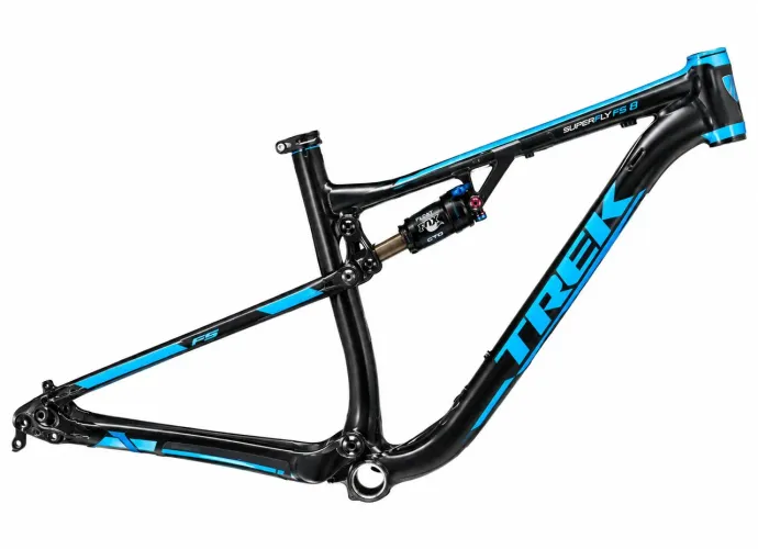 Quadro Trek Superfly fs 8 tamanho M, Alumínio, shock Fox float ctd.