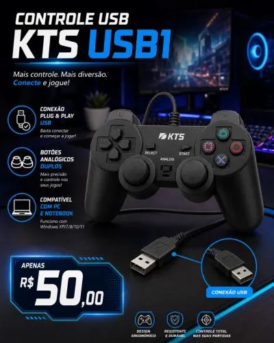 Controle USB