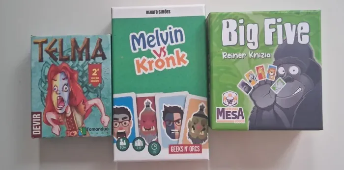 Combo de Jogos Telma, Melvin vs Kronk e Big Five