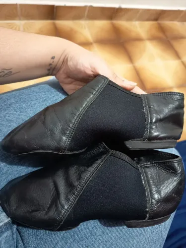 Sapatilha de jazz capezio preta 35