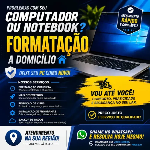 Formatação de notebooks