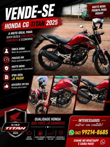 HONDA CG TITAN 160 2025
