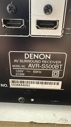 Denon receiver AVR-S500BT