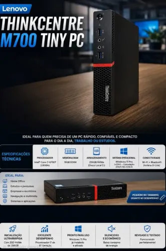 Lenovo ThinkCentre M700 Tiny i7