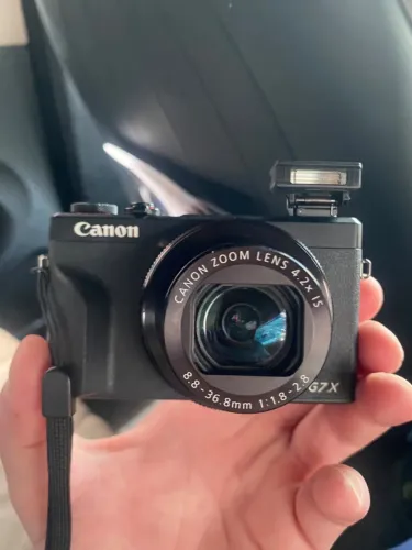 Câmera Canon G7 X III - Excelente para fotos e vídeos