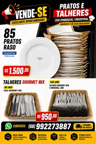 Produtos de cozinha, restaurantes ou buffet