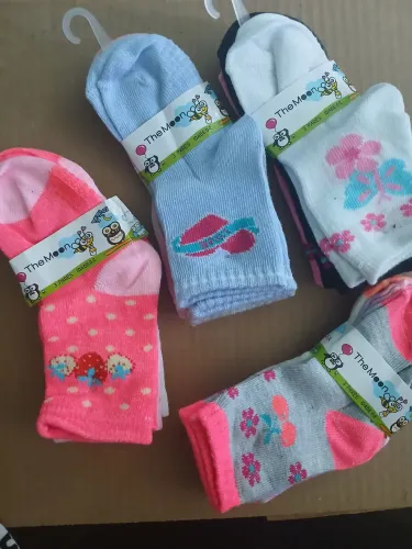 Meias infantil e juvenil feminina e masculina