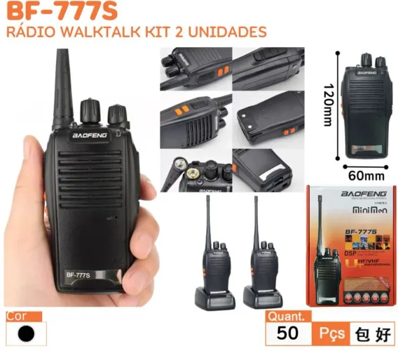 Kit rádio comunicadores 