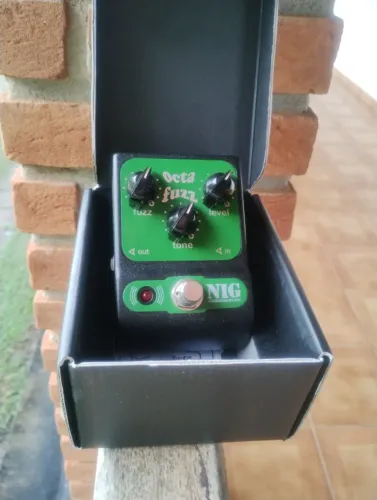 Pedal Nig Octa Fuzz Na Caixa, Estado De Novo!