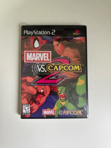PS2 - Marvel vs. Capcom 2 - prensado