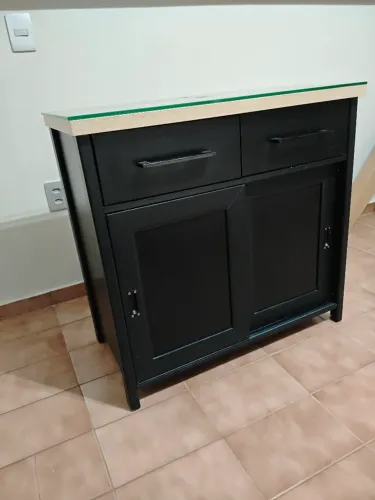 Gabinete de Banheiro estilo industrial