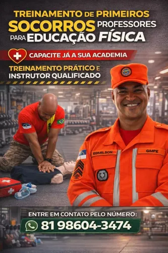 Curso e capacitação de primeiros socorros 