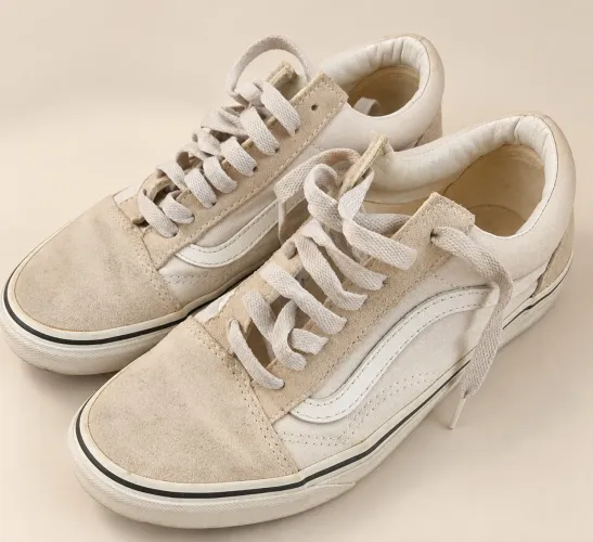 Tênis Vans Old Skool Bege/Off-white - tamanho 37
