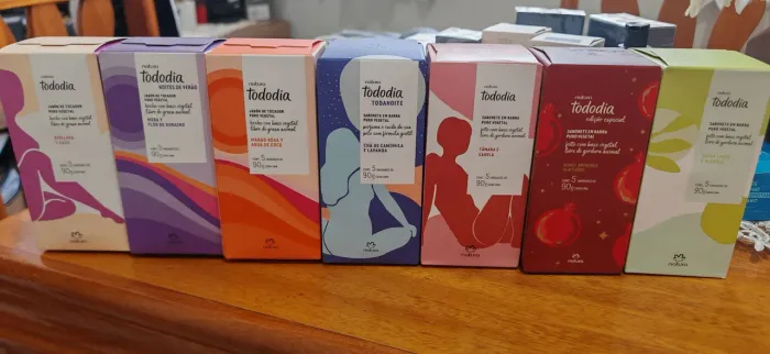 Sabonetes Natura todo dia