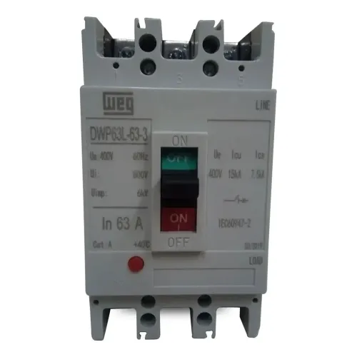 Disjuntor Caixa Moldada Dwp63 63a 3p Weg 14256727