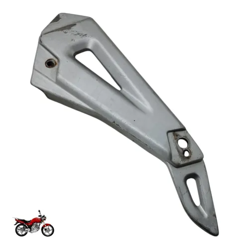 Suporte Pedaleira Direita Suzuki Yes 125 2000 A 2008 Prata