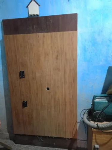 Painel com rack