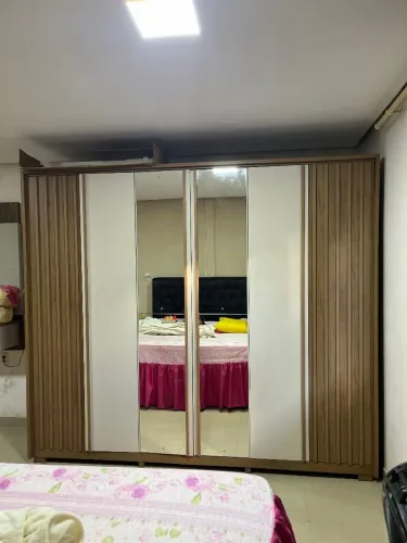 Guarda-roupa de luxo (casal) 100%MDF