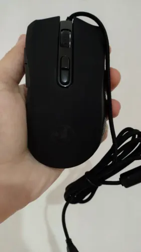 Mouse Gamer Preto HXSJ
