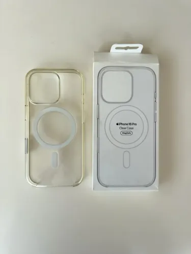 Capa Original Apple iPhone 16 Pro Transparente MagSafe