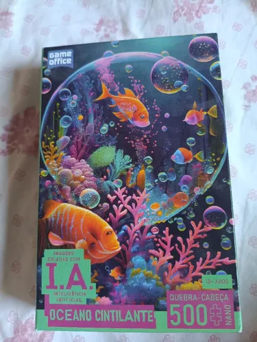 Que tá cabeça Oceano Cintilante marca Game Office
