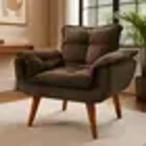 Poltrona Decorativa Moderna Pérola